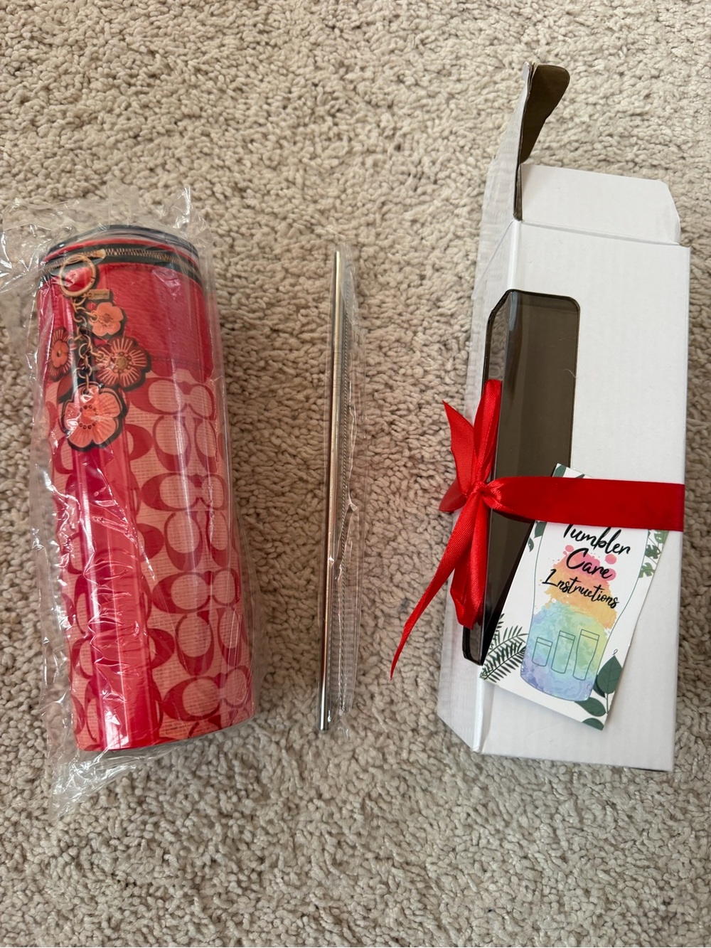 20oz Coach Tumbler